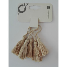 Fiocchetto Viscosa da 5 cm - Colore Beige Fiocchetto Viscosa da 5 cm - Colore Beige