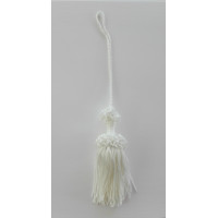 Fiocco Decorativo da 9 cm - Colore Bianco
