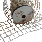 I Nastri di Mirta - Natural Jute Mesh I Nastri di Mirta - Natural Jute Mesh