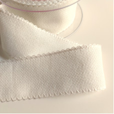 Bordo Aida Panna 55 Quadretti - Altezza 5 cm Bordo Aida Panna 55 Quadretti - Altezza 5 cm