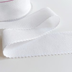 Bordo Aida Bianco 55 Quadretti - Altezza 5 cm