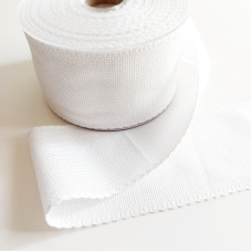 Bordo Aida Bianco 55 Quadretti - Altezza 7 cm Bordo Aida Bianco 55 Quadretti - Altezza 7 cm
