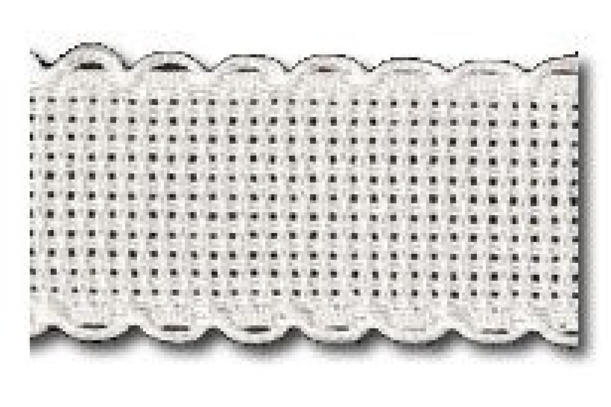 Aida Band 55 count - Color White - Width 8,50 Aida Band 55 count - Color White - Width 8,50