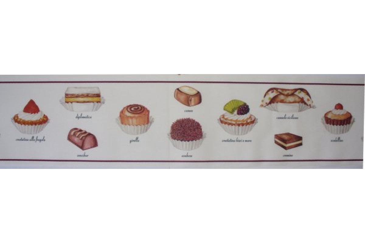 Fabric Border - Sweets