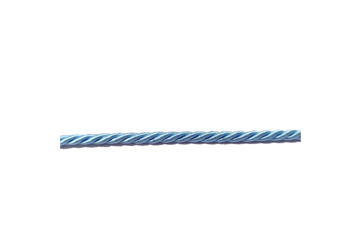 Colored Cordons - Diameter 3,5 mm - Light Blue Colored Cordons - Diameter 3,5 mm - Light Blue