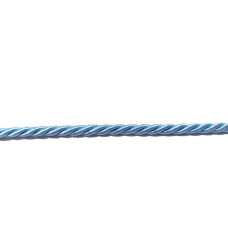 Cordoncino Colorato - Diametro 3,5 mm - Celeste