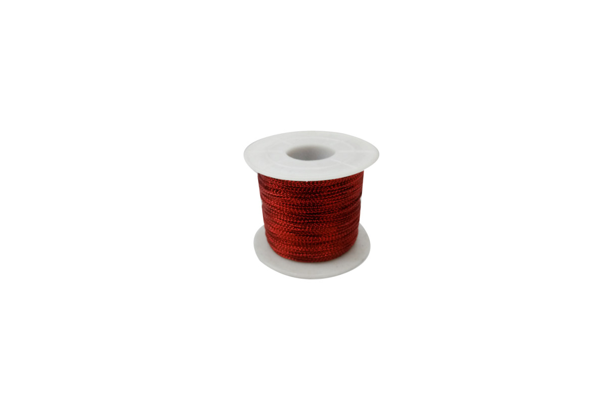 Cordón Rojo - Diametro 2 mm Cordón Rojo - Diametro 2 mm