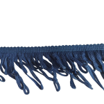 Cotton Fringe Trim - Avio Color Cotton Fringe Trim - Avio Color