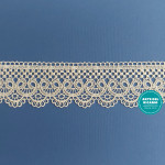 Ivory Macrame Lace Border - Regal Ivory Macrame Lace Border - Regal