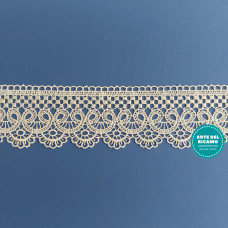 Ivory Macrame Lace Border - Regal