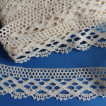 Art. 118/2 - Puntilla de Encaje de Bolillos Ecru - Ancho 6,00 cm