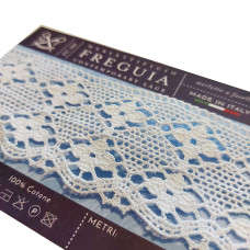 Art. 402 - Merletto a Fuselli Bianco - Altezza 6,00 cm Art. 402 - Merletto a Fuselli Bianco - Altezza 6,00 cm