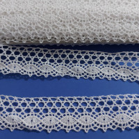 Art.153 - Merletto a Fuselli Bianco - Altezza 3,00 cm Art.153 - Merletto a Fuselli Bianco - Altezza 3,00 cm