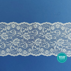Encaje Valencienne Color Blanco - Ancho 9,00 cm
