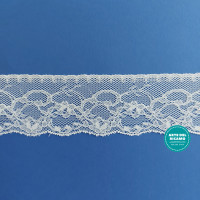 Pizzo Valencienne Avorio - Altezza 5,00 cm