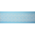 Art. 303 - Cenefa de Bolillos Blanca - Ancho 5 cm