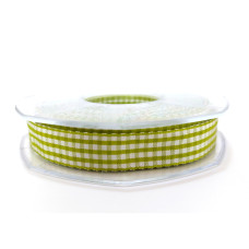 Nastro a Quadretti - Altezza 15 mm - Colore Verde Nastro a Quadretti - Altezza 15 mm - Colore Verde