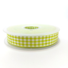 Nastro a Quadretti - Altezza 15 mm - Colore Verde Mela Nastro a Quadretti - Altezza 15 mm - Colore Verde Mela