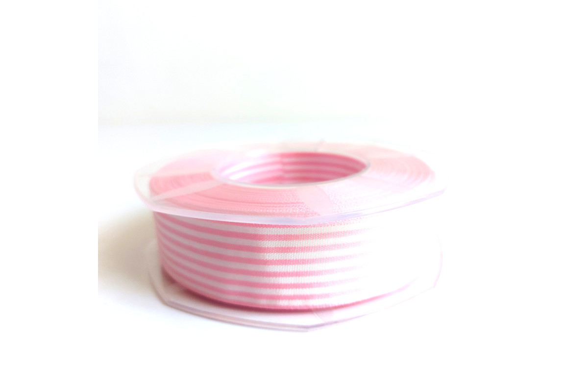 Nastro a Righe Rosa da 25 mm Nastro a Righe Rosa da 25 mm