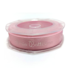 Nastro di Raso Il Mio Battesimo Rosa da 15 mm Nastro di Raso Il Mio Battesimo Rosa da 15 mm