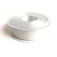 Nastro Doppio Raso Lurex 25 mm - Argento Nastro Doppio Raso Lurex 25 mm - Argento