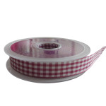 Vichy Ribbon - Width 15 mm - Color Purple Vichy Ribbon - Width 15 mm - Color Purple