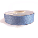 Cinta Color Azul Antiguo Algodon Perlado - Ancho 25 mm Cinta Color Azul Antiguo Algodon Perlado - Ancho 25 mm