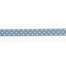 Pois Satin Ribbon - Light Blue 10 mm Pois Satin Ribbon - Light Blue 10 mm