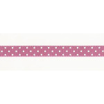Nastro di Raso a Pois - Rosa 10 mm Nastro di Raso a Pois - Rosa 10 mm