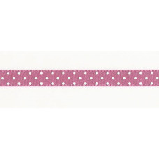Pois Satin Ribbon - Pink 10 mm Pois Satin Ribbon - Pink 10 mm