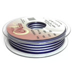 Horizontal Stripes Ribbon - Blue and White 16 mm Horizontal Stripes Ribbon - Blue and White 16 mm