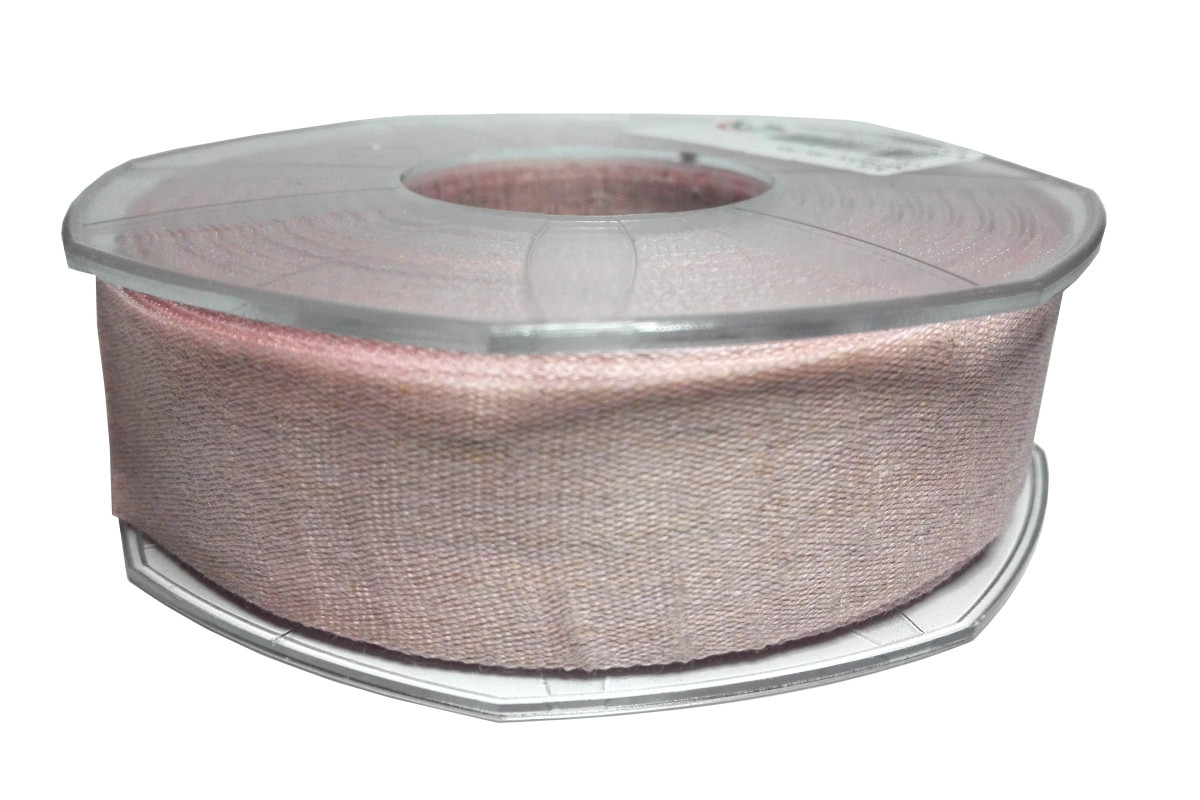 Nastro di Cotone Rosa Antico - Altezza 25 mm Nastro di Cotone Rosa Antico - Altezza 25 mm