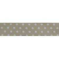 Nastro di Raso a Pois - Panna - 13 mm Nastro di Raso a Pois - Panna - 13 mm