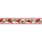 Jacquard Ribbon - Grape -  Width 5 cm