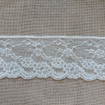Encaje Valencienne Color Marfil - Ancho 7,00 cm Encaje Valencienne Color Marfil - Ancho 7,00 cm