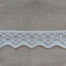 Encaje Valencienne Color Neutro - Ancho 5,00 cm