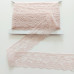 Pizzo in Tulle Panna con Foglioline - Altezza  10 cm