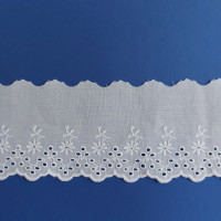 Pizzo Sangallo con Margherite - Altezza 8,00 cm