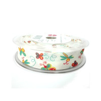 Nastro Sbieco Fantasia - Farfalline - Altezza 20mm Nastro Sbieco Fantasia - Farfalline - Altezza 20mm