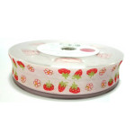 Bies Fantasia - Fresas - Ancho 20mm Bies Fantasia - Fresas - Ancho 20mm