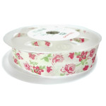 Bies Fantasia - Flor Rosa - Ancho 20mm Bies Fantasia - Flor Rosa - Ancho 20mm