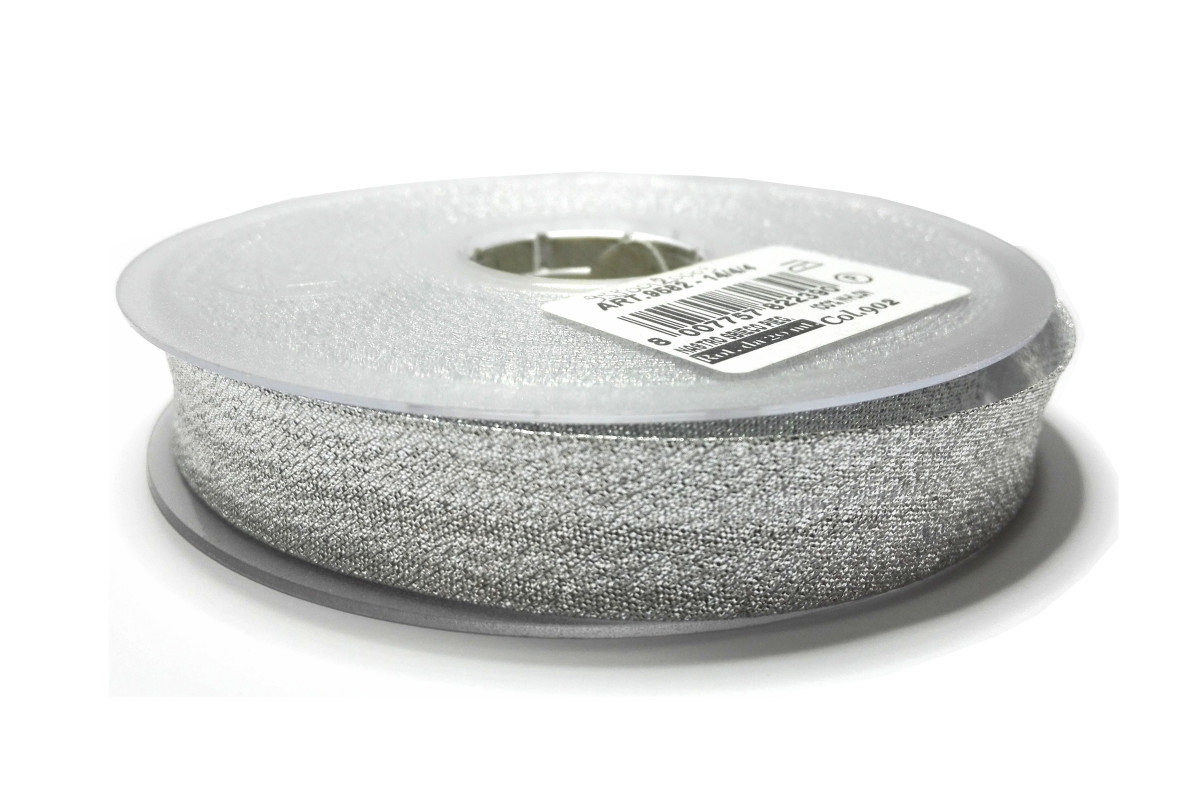 Nastro Sbieco Metallizzato - Altezza 15 mm Nastro Sbieco Metallizzato - Altezza 15 mm
