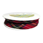 Nastro Sbieco in Lycra - Altezza 25mm - Scozzese Nastro Sbieco in Lycra - Altezza 25mm - Scozzese