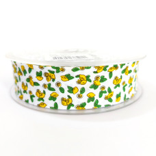 Nastro Sbieco Fantasia - Limoni - Altezza 30 mm Nastro Sbieco Fantasia - Limoni - Altezza 30 mm
