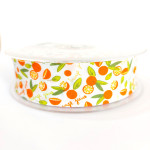 Nastro Sbieco Fantasia - Arance - Altezza 30 mm Nastro Sbieco Fantasia - Arance - Altezza 30 mm