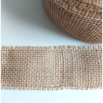 Cinta de Yute Crudo - Ancho 6 cm Cinta de Yute Crudo - Ancho 6 cm