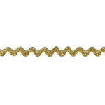Nastro Bordura Zig Zag - Oro Nastro Bordura Zig Zag - Oro