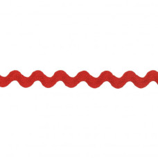 Borde Ric Rac - Rojo