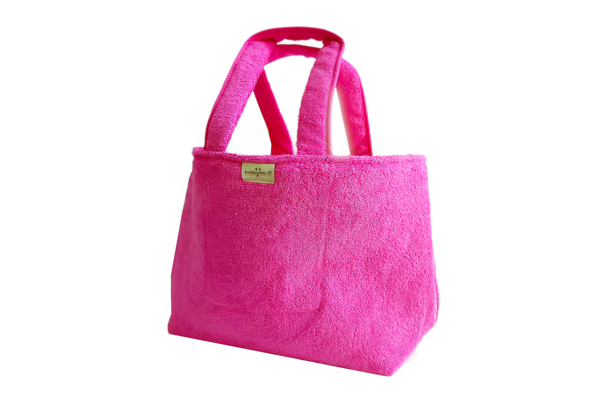 Borsa Mare in Spugna - Colore Fuxia