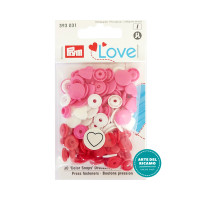 Prym - Bottoni a Pressione Color Snaps - Cuore